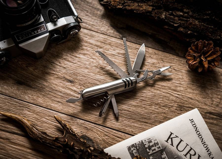 Multifunktions-Taschenmesser aus Edelstahl – Peterson