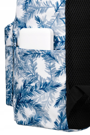 Geräumiger Schulrucksack aus Polyester mit Fach für tragbare Geräte – Peterson