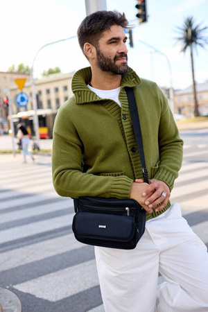 Herren City-Umhängetasche aus Polyester – Peterson