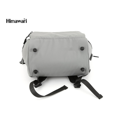 Wasserdichter Nylon-Rucksack in Hellgrau – Himawari