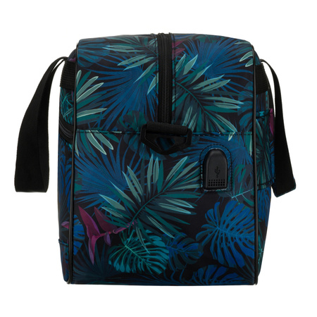 Reisetasche mit einem abnehmbaren Gürtel und einer Außentasche mit Reißverschluss - Rovicky