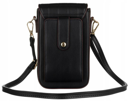 Mini Damen Umhängetasche-Portemonnaie aus Öko-Leder – Peterson