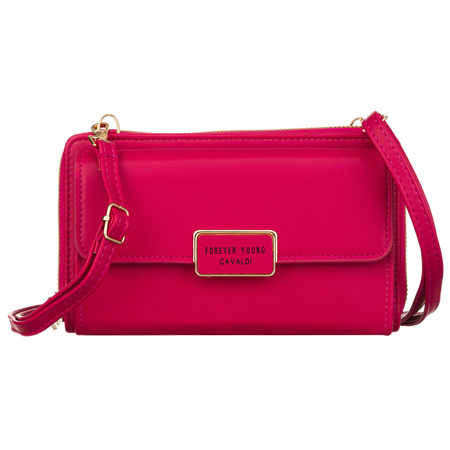 Mini Damen Umhängetasche mit Geldbörsenfunktion und abnehmbarem Riemen – 4U Cavaldi