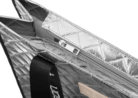 Große Damen Tasche aus Synthetikgewebe – Peterson