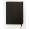 Schwarzes Notizbuch im B6-Format, bedruckt mit Punkten – Peterson