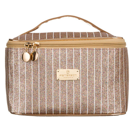 Elegante Damen Kosmetiktasche mit Pinsel-Organizer – Peterson