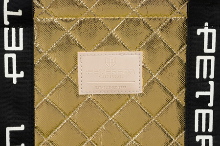 Große Damen Tasche aus Synthetikgewebe – Peterson