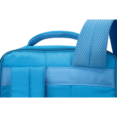 Reise-Rucksack aus Polyester in Blau mit atmungsaktiven Trägern ausgestattet - Peterson