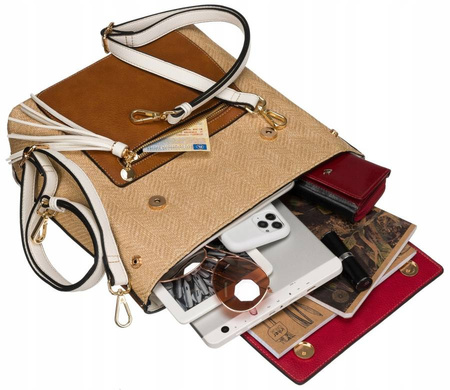 Eleganter Damen Rucksack aus Öko-Leder – LuluCastagnette