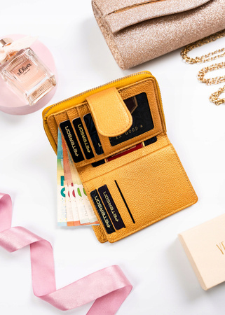 Damen Geldbörse aus Leder mit RFID-Schutz – Peterson