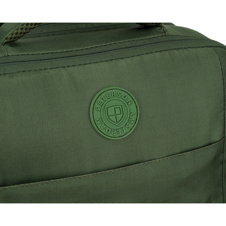 Grüner Reise-Rucksack mit Laptopfach und USB-Anschluss – Peterson