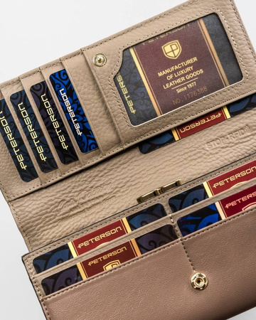 Große Damen Geldbörse mit Schlangenmuster – Peterson