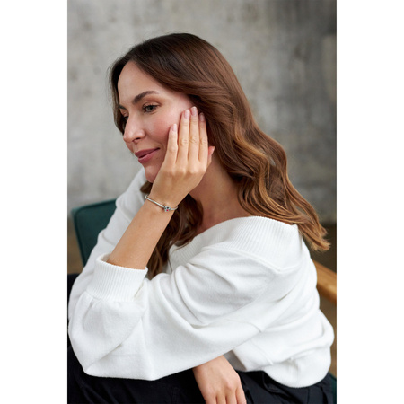 Silberner Charm Herz mit Pfeil für Modulararmband – Peterson