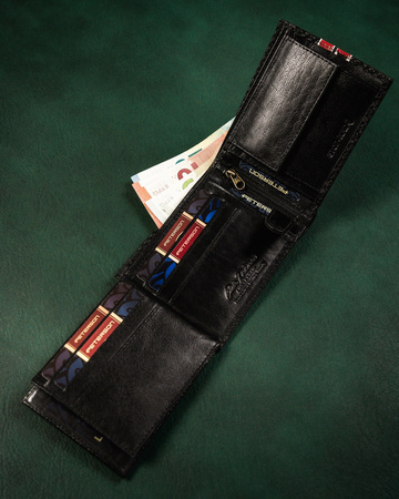 Sportliche Herren Geldbörse aus Leder – Peterson