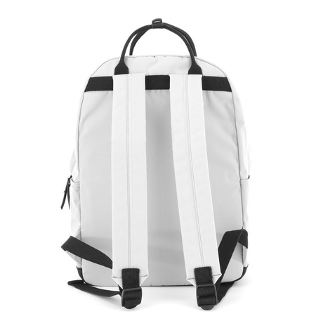 A4 Laptop Rucksack für Arbeit und Schule Hellgrau – Himawari