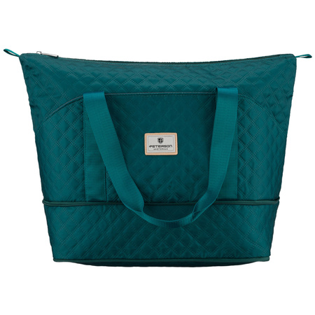 Trainings-Tasche aus grünem Polyester mit bequemen Griffen - Peterson