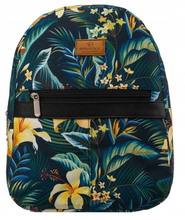 Gemusterter Damen Rucksack für die Stadt – Rovicky