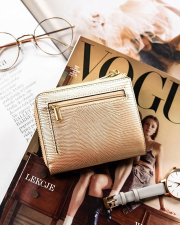 Damen Geldbörse aus Leder mit Reißverschluss – Peterson