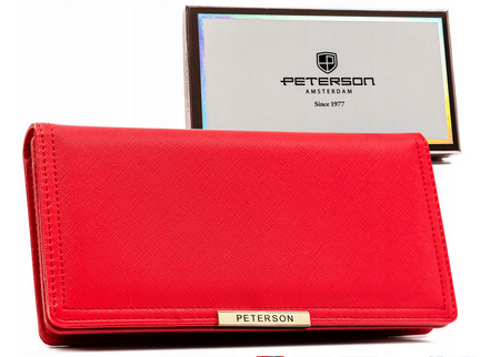 Große Damen Geldbörse aus Öko-Leder – Peterson