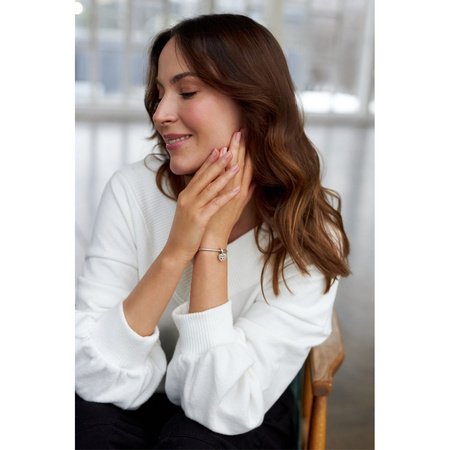 Silberner Charm Herzbaum für Modulararmband – Peterson