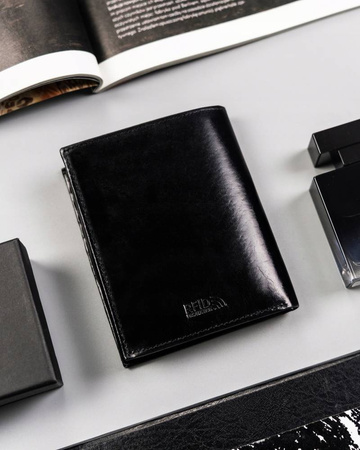 Große Herren Geldbörse aus Leder ohne Außenverschluss – Peterson