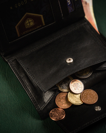 Elegante Herren Geldbörse aus echtem Leder – Peterson