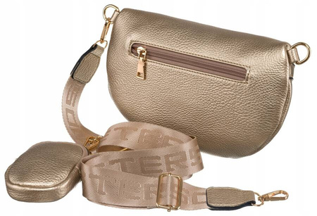 Geräumige Damen Gürteltasche mit breitem Gurt und zusätzlicher Geldbörse – Peterson