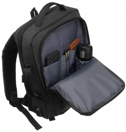 Reiserucksack mit Laptopfach und USB-Anschluss – Peterson
