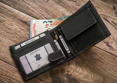 Große Herren Geldbörse aus Leder – Always Wild