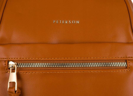 Eleganter Damen Rucksack aus Öko-Leder – Peterson
