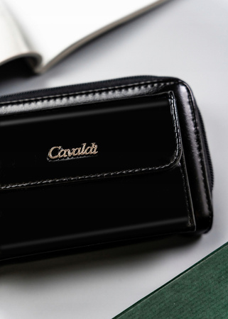 Große, horizontale Damen Geldbörse aus Öko-Leder – 4U Cavaldi