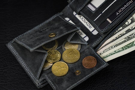 Herren Geldbörse aus Leder mit RFID-Schutz – Always Wild