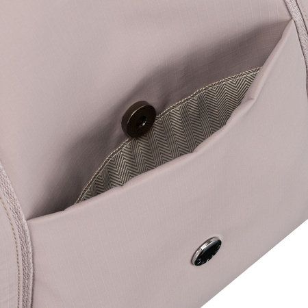 Große Damen Tasche aus Polyester in Lila mit Reißverschluss – Peterson