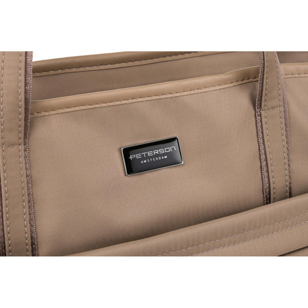 Geräumige City Shopper Tasche in A4-Größe – Peterson