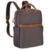 Grauer, städtischer Damen-Rucksack aus Nylon – Peterson