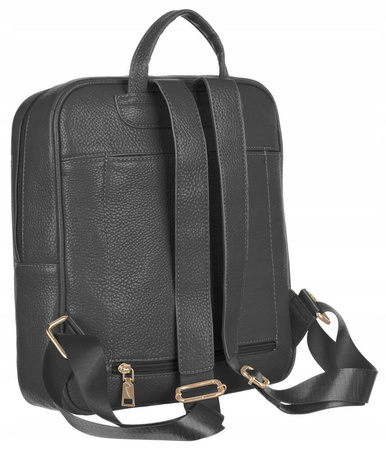 Geräumiger Damen Rucksack aus Öko-Leder – Peterson