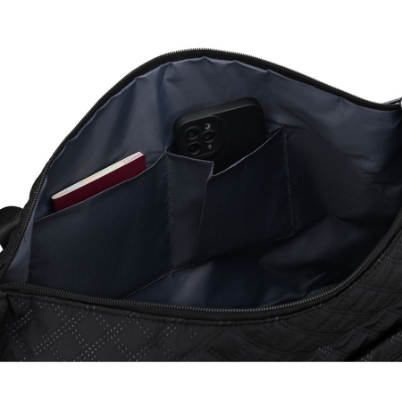 Schwarze, trainingstasche aus Polyester, mit einem Fach - Peterson