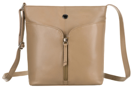 Damen Umhängetasche aus Leder mit verstellbarem Gurt – Peterson
