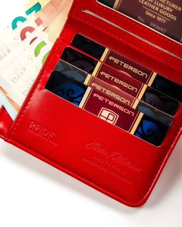 Elegante Damen Geldbörse aus Öko-Leder – Peterson