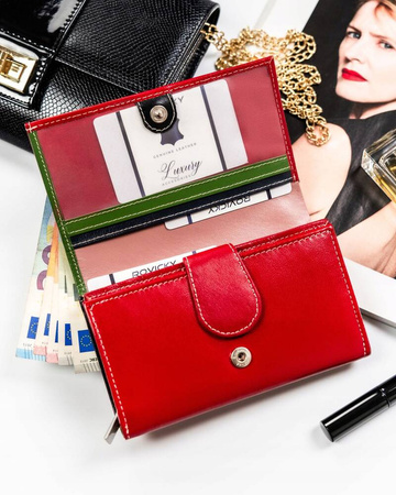 Große Damen Geldbörse aus Leder mit RFID Schutz – 4U Cavaldi