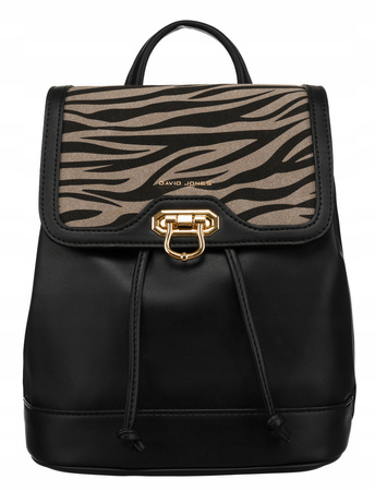 Städtischer Damen Rucksack mit Klappe aus Öko-Leder – David Jones