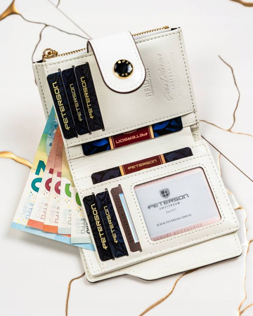 Geräumige Damen Geldbörse aus Öko-Leder – Peterson