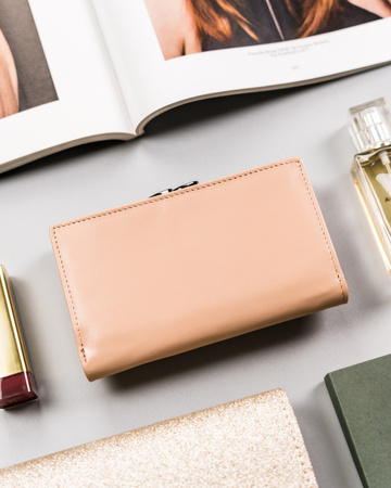 Damen Geldbörse aus Leder mit RFID-Kartenschutz – Lorenti