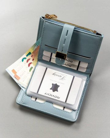 Damen Geldbörse aus Öko-Leder mit Kartenfächereinsatz – 4U Cavaldi