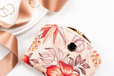 Kleine Damen Geldbörse aus Öko-Leder – Peterson