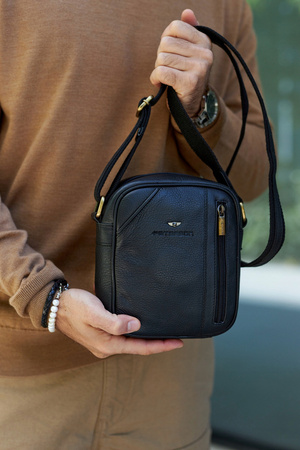 Städtische Herren Umhängetasche mit langem Gurt – Peterson