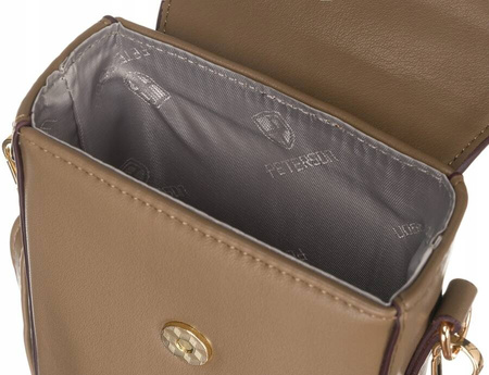 Mini Damen Umhängetasche-Portemonnaie aus Öko-Leder – Peterson