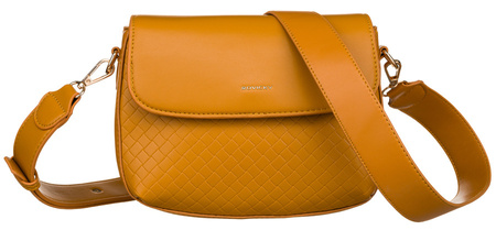 Damen Umhängetasche aus Öko-Leder mit Klappe – Rovicky