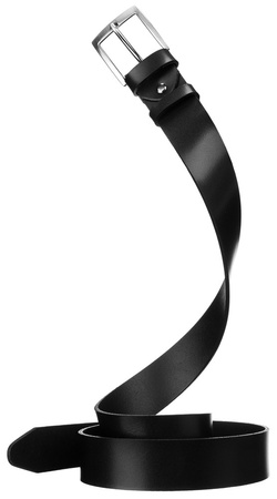 Breiter Herren Gürtel aus Leder mit Metallschnalle – Rovicky