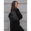 Damen-Rucksack mit Taschen in Schwarz – Rovicky